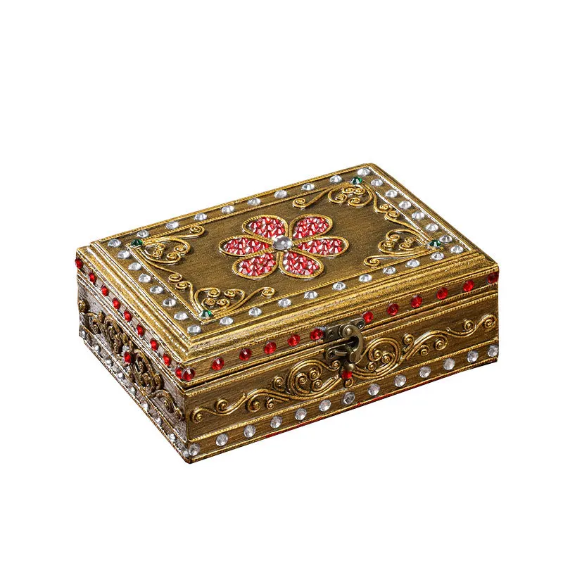 DSA solid wood jewelry box, Wenwan storage box, retro decoration, wooden packing and storage, wooden box.
DSA solid wood jewelry box, Wenwan storage box, retro decoration, wooden packing and storage, wooden box.