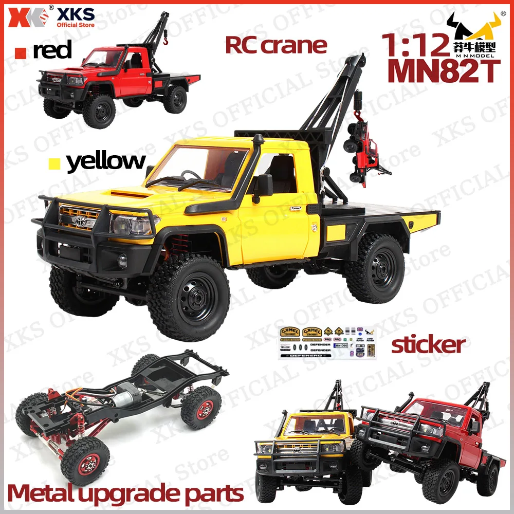 XKS MN82T LC79 2.4G RC car 4wd Climbing Remote Control Toy 1:12 Full Scale Off-Road Pickup crane Model Car Christmas Xmas Gift
XKS MN82T LC79 2.4G RC car 4wd Climbing Remote Control Toy 1:12 Full Scale Off-Road Pickup crane Model Car Christmas Xmas Gift