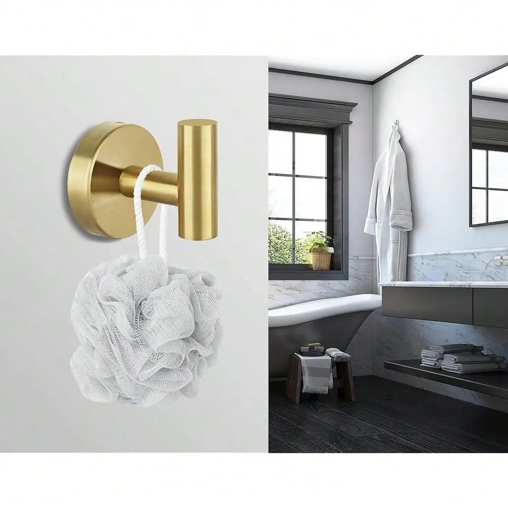 Hooks Bathroom Coat Robe Hook Stainless Steel Heavy Duty Door Hanger Towel Robe Clothes Cabinet Wall For Bathroom Bedroom Kitch
Hooks Bathroom Coat Robe Hook Stainless Steel Heavy Duty Door Hanger Towel Robe Clothes Cabinet Wall For Bathroom Bedroom Kitch