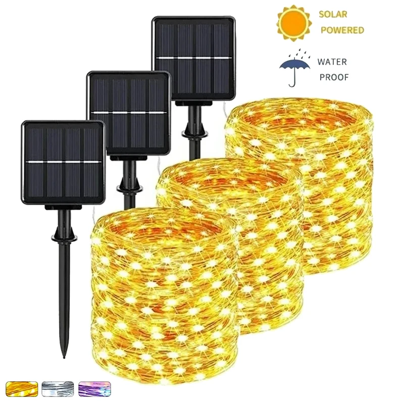 Уличный садовый светильник на солнечных батареях, водонепроницаемый, 8 режимов, гирлянда-лампа LED, мерцающий свет для Рождества, вечеринок, патио, двора, деревьев
Уличный садовый светильник на солнечных батареях, водонепроницаемый, 8 режимов, гирлянда-лампа LED, мерцающий свет для Рождества, вечеринок, патио, двора, деревьев