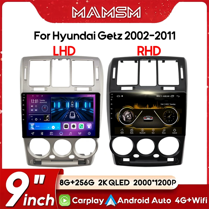 Автомобильное радио Android 13 для Hyundai Getz 2002-2011, интеллектуальные системы Carplay, авто, GPS, видео, стерео, мультимедийный экран, 4G, Wi-Fi, DSP
Автомобильное радио Android 13 для Hyundai Getz 2002-2011, интеллектуальные системы Carplay, авто, GPS, видео, стерео, мультимедийный экран, 4G, Wi-Fi, DSP