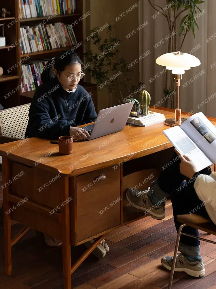 Study New Chinese Style Solid Wood Large Table Rectangular Desktop Writing Solid Wood Computer Office
Study New Chinese Style Solid Wood Large Table Rectangular Desktop Writing Solid Wood Computer Office