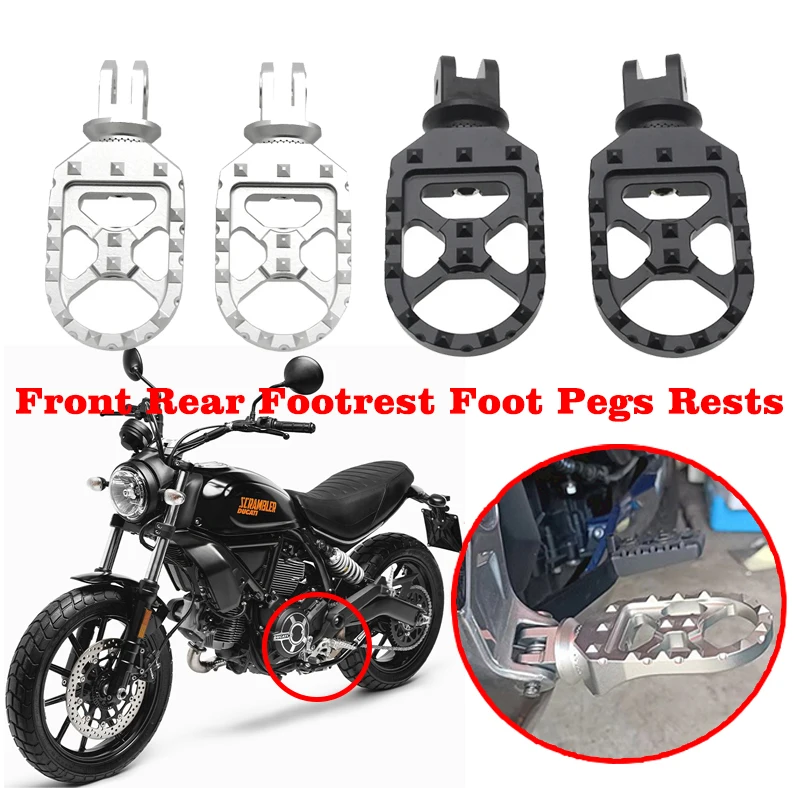 Подножки для мотоцикла, вращающиеся подножки для Ducati Scrambler 400 800 1100-2014 2021 2020 2019 2018 2017
Подножки для мотоцикла, вращающиеся подножки для Ducati Scrambler 400 800 1100-2014 2021 2020 2019 2018 2017