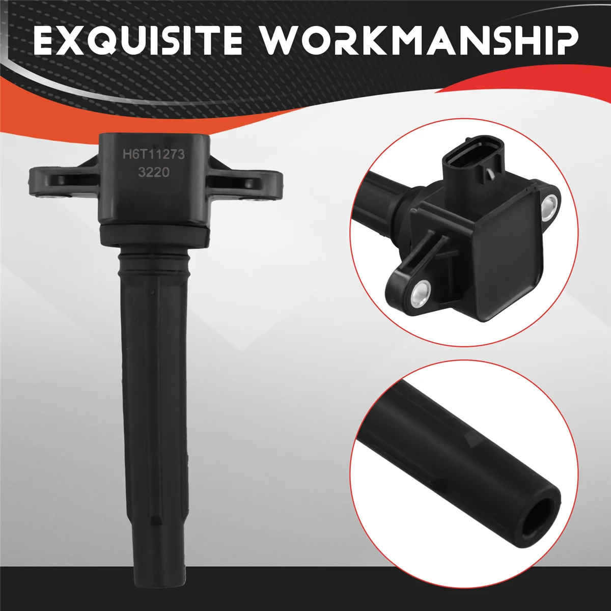 #65B Automotive Parts & Accessories,6EX-82310-02 Ignition Coil Assy for Yamaha WaveRunner 2021 - 2024,Black
#65B Automotive Parts & Accessories,6EX-82310-02 Ignition Coil Assy for Yamaha WaveRunner 2021 - 2024,Black