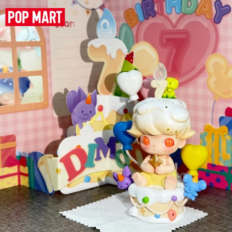 Оригинальная фигурка POPMART DIMOO к седьмой годовщине, милая креативная статуэтка, памятный подарок
Оригинальная фигурка POPMART DIMOO к седьмой годовщине, милая креативная статуэтка, памятный подарок