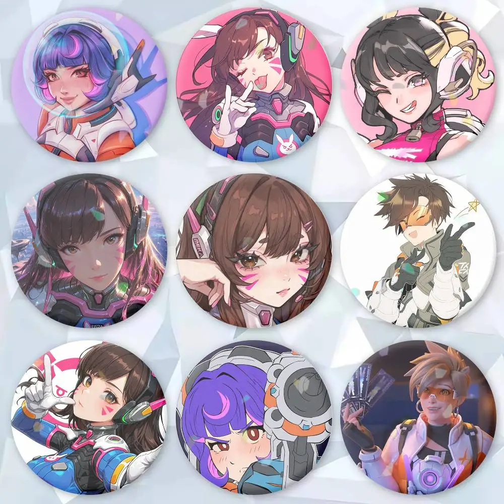 Pop Game O-Overwatch Brooches Cartoon Badge Pins Backpack Hat Accessories Friend Gift
Pop Game O-Overwatch Brooches Cartoon Badge Pins Backpack Hat Accessories Friend Gift