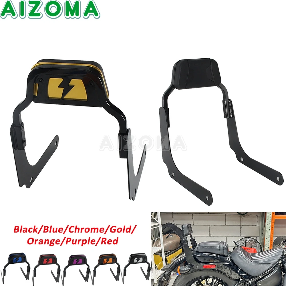 Motorcycle Detachable Sissy Bar Rear Passenger Backrest Cushion Pad For Harley M8 Softail Heritage Classic FLHC FLHCS 2018-2025
Motorcycle Detachable Sissy Bar Rear Passenger Backrest Cushion Pad For Harley M8 Softail Heritage Classic FLHC FLHCS 2018-2025