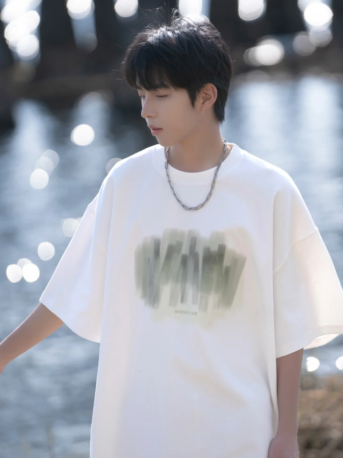 Белая плотная хлопковая футболка с коротким рукавом для молодежи, летняя, модная, брендовая, с маленьким воротником, рукавом три четверти, для студентов
Белая плотная хлопковая футболка с коротким рукавом для молодежи, летняя, модная, брендовая, с маленьким воротником, рукавом три четверти, для студентов