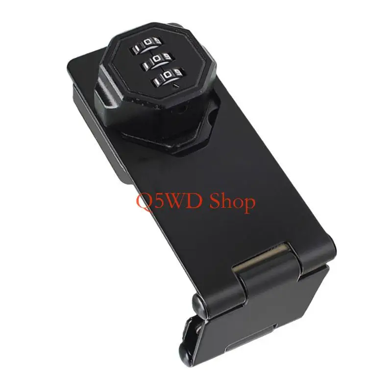 Q5WD Lockable Bolt Latches Combination Lock Secure Cabinet Door Hasp for Small Door Metal Security Lock for Home & Garden
Q5WD Lockable Bolt Latches Combination Lock Secure Cabinet Door Hasp for Small Door Metal Security Lock for Home & Garden