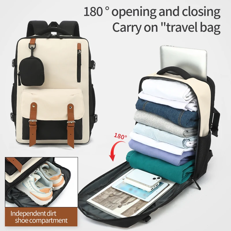 Backpack men's backpack business travel bag men's multifunctional computer bag outdoor sports cycling
Backpack men's backpack business travel bag men's multifunctional computer bag outdoor sports cycling