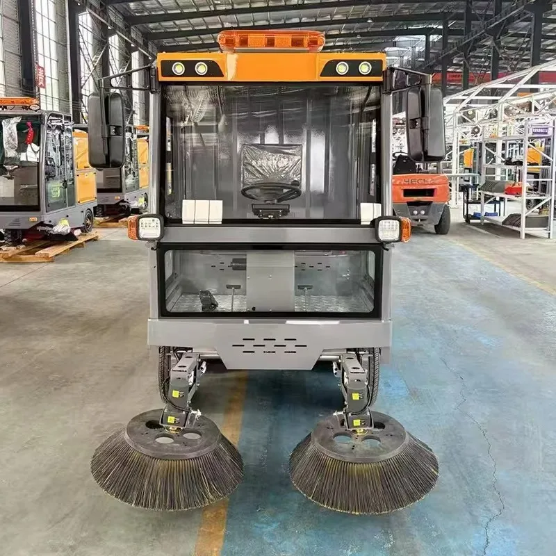 Mini Hippo M230 48V New Electric Street Sweeper Vacuum Road Cleaner Dual-fan System Industrial Cleaning Equipment Floor Sweeper
Mini Hippo M230 48V New Electric Street Sweeper Vacuum Road Cleaner Dual-fan System Industrial Cleaning Equipment Floor Sweeper