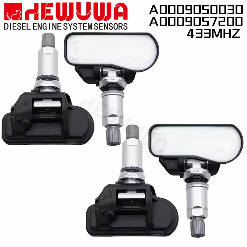 4Pcs A0009050030 A0009057200 433MHZ TPMS Tire Pressure Sensor For Mercedess A C E G S Class Smart AMG Sprinter 9057200 9050030
4Pcs A0009050030 A0009057200 433MHZ TPMS Tire Pressure Sensor For Mercedess A C E G S Class Smart AMG Sprinter 9057200 9050030
