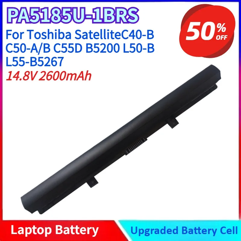 New PA5185U Laptop Battery for Toshiba SatelliteC40-B C50-A/B C55D B5200 L50-B L55-B5267 PA5184U-1BRS PA5185U-1BRS PA5186U-1BRS
New PA5185U Laptop Battery for Toshiba SatelliteC40-B C50-A/B C55D B5200 L50-B L55-B5267 PA5184U-1BRS PA5185U-1BRS PA5186U-1BRS