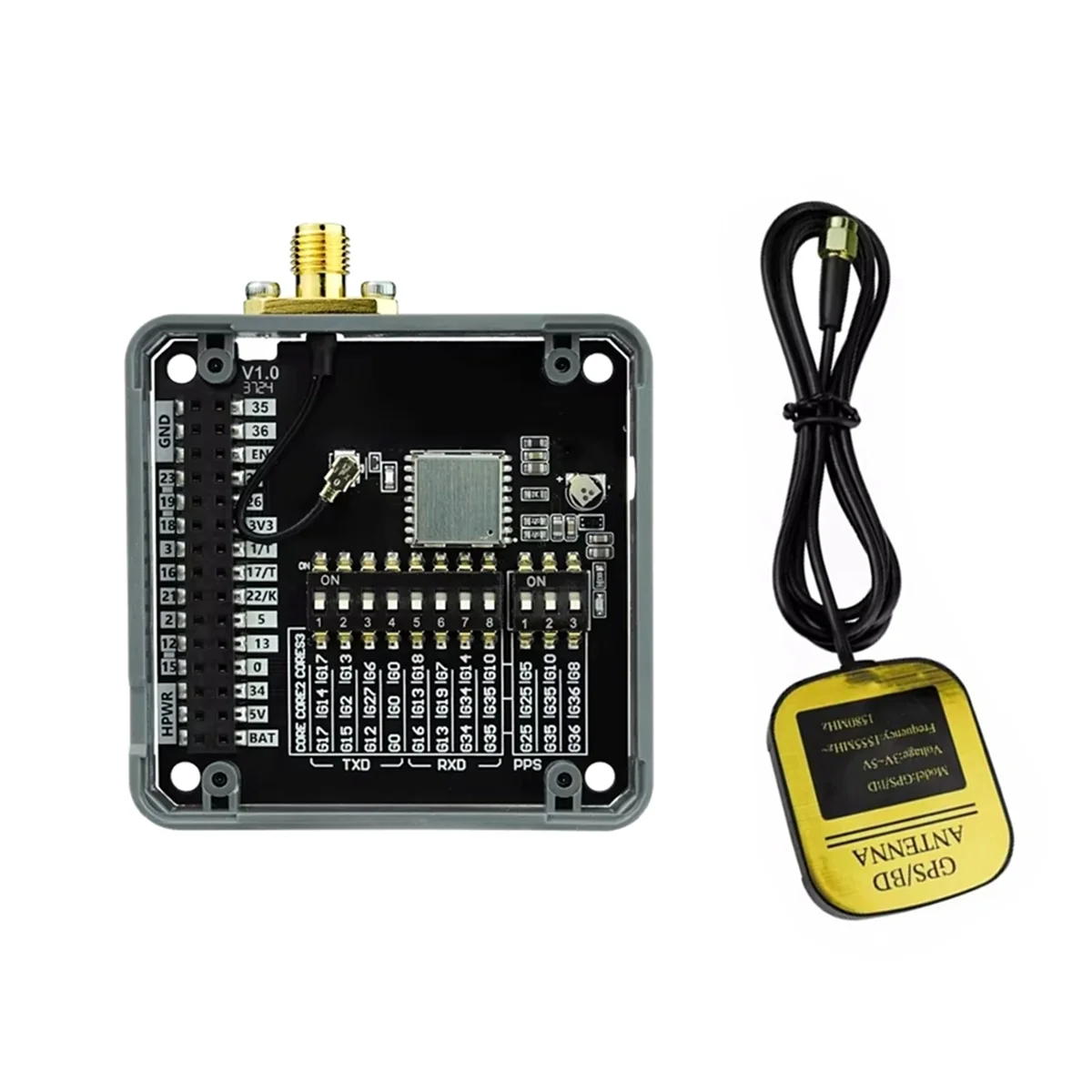 A07I для модуля GPS V2.0 с внешней антенной AT6668 Многосистемный GNSS-приемник для высокоточного позиционирования
A07I для модуля GPS V2.0 с внешней антенной AT6668 Многосистемный GNSS-приемник для высокоточного позиционирования