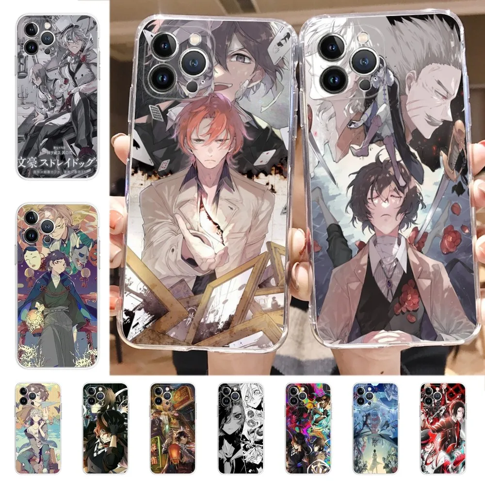 Bungo Stray Dogs Phone Case for iPhone 16 15 8 7 6 6S Plus X SE XR XS 14 11 12 13 Mini Pro Max Mobile Case
Bungo Stray Dogs Phone Case for iPhone 16 15 8 7 6 6S Plus X SE XR XS 14 11 12 13 Mini Pro Max Mobile Case