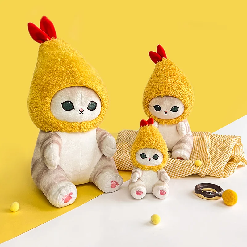 Original Mofusand Fried Shrimp Series Cat Cos Food Head Cover Kawaii Plushiescosplay Animals Plush Doll Gift Pendant Toy Cute
Original Mofusand Fried Shrimp Series Cat Cos Food Head Cover Kawaii Plushiescosplay Animals Plush Doll Gift Pendant Toy Cute