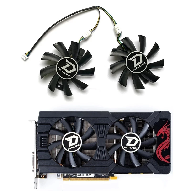 2pcs New 87mm GA92B2U RX570 GPU Cooler for Dataland RX 570 POWERCOLOR Radeon RX 470 570 Graphics Graphics Card Cooling
2pcs New 87mm GA92B2U RX570 GPU Cooler for Dataland RX 570 POWERCOLOR Radeon RX 470 570 Graphics Graphics Card Cooling