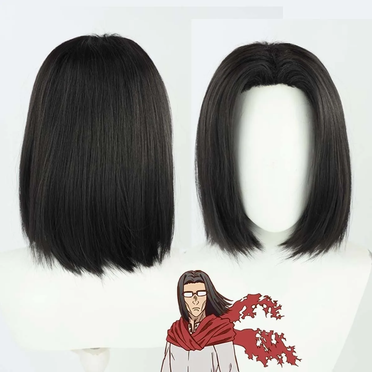 Men Anime Uncle from Another World Shimada Yosuke Cosplay Black Bob Heat Resistant Fiber Wig
Men Anime Uncle from Another World Shimada Yosuke Cosplay Black Bob Heat Resistant Fiber Wig