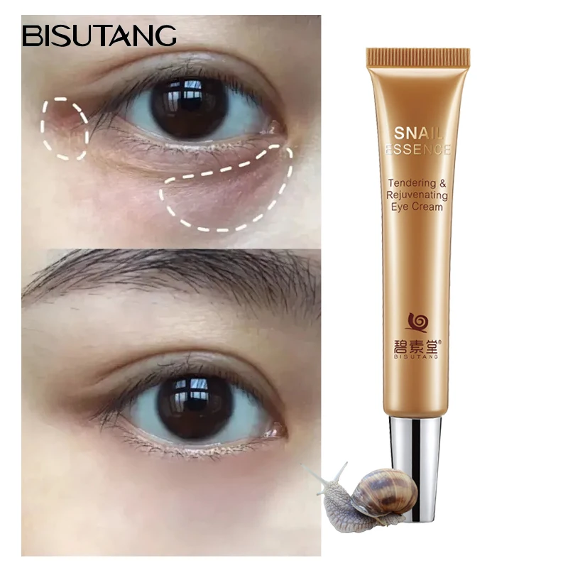 Snail Essence Tendering and Rejuvenating Eye Cream Fade Fine Lines Anti-Wrinkle Remove Dark Circles Eye Bags Anti-Puffiness
Snail Essence Tendering and Rejuvenating Eye Cream Fade Fine Lines Anti-Wrinkle Remove Dark Circles Eye Bags Anti-Puffiness