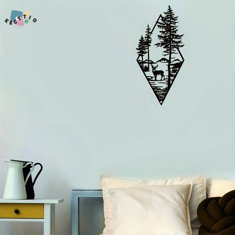 Nordic Iron Art Metal Deer Hanging Pendant Animal Shape Handicrafts Animal Hanging Crafts Painting Art Wall Ornaments Wall Decor
Nordic Iron Art Metal Deer Hanging Pendant Animal Shape Handicrafts Animal Hanging Crafts Painting Art Wall Ornaments Wall Decor