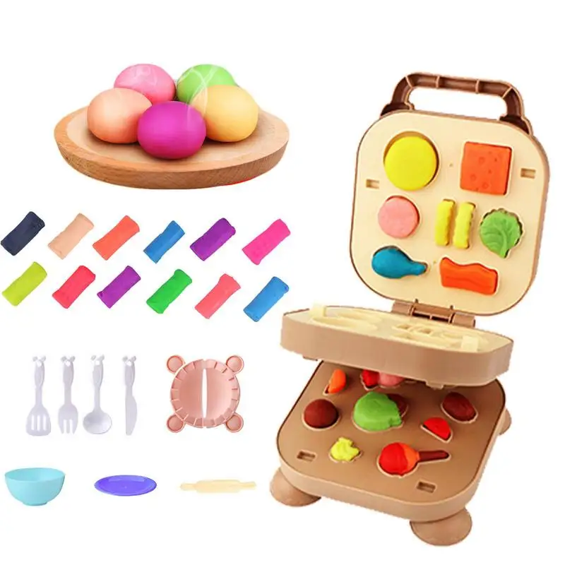 Play Clay Sets 3 Layers Molding Clay Burger Shape Creative Pretend Chef Toy Funny Developmental Toys For Boys Birthday Weekend
Play Clay Sets 3 Layers Molding Clay Burger Shape Creative Pretend Chef Toy Funny Developmental Toys For Boys Birthday Weekend