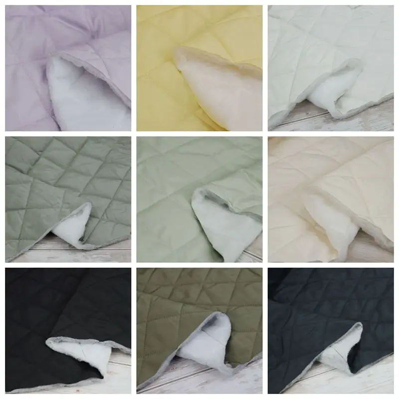 Soft Diamond Silk Cotton Padding Fabric for Autumn Winter Clothing Under DIY Hanrt Pure Color Home Sponge Pad
Soft Diamond Silk Cotton Padding Fabric for Autumn Winter Clothing Under DIY Hanrt Pure Color Home Sponge Pad