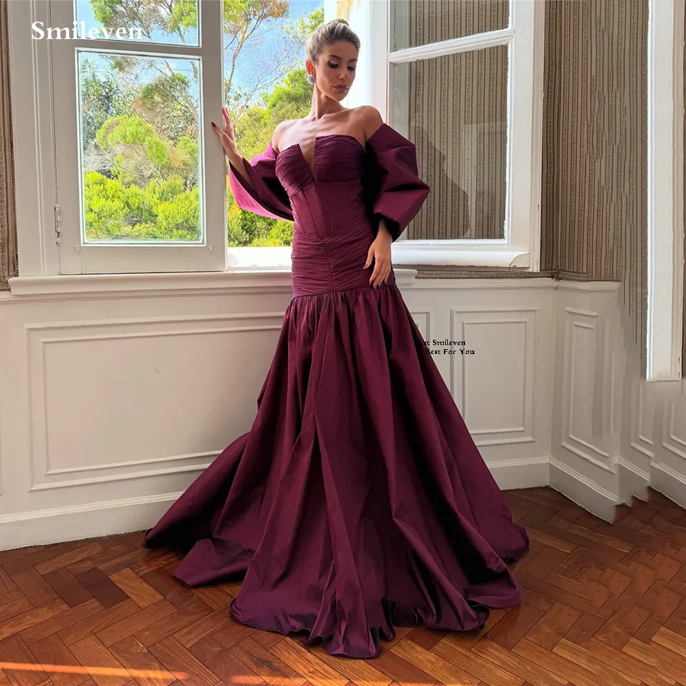 Smileven Luxury A Line Prom Dress Strapless Personality Party Gowns Design Oriented Formal Occassion Dress Customized 2026
Smileven Luxury A Line Prom Dress Strapless Personality Party Gowns Design Oriented Formal Occassion Dress Customized 2026