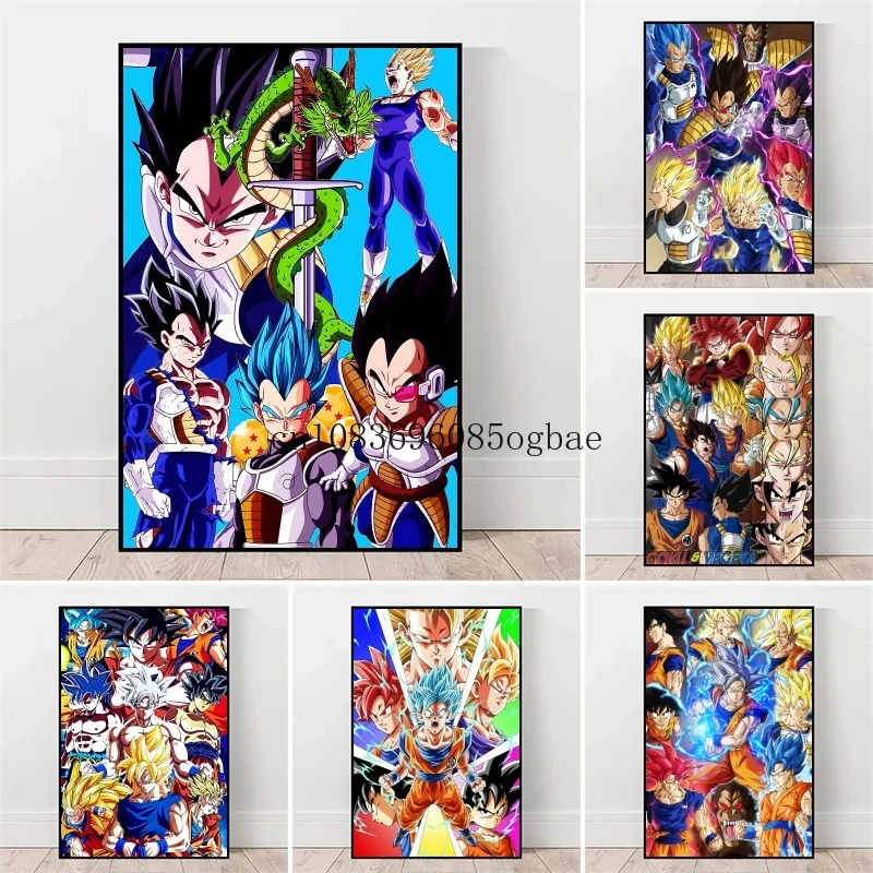 Japan Anime Classic Dragon Ball Goku Vegeta Poster High Quality Canvas Paintings Room Home Decorations Wall Art Prints Gift
Japan Anime Classic Dragon Ball Goku Vegeta Poster High Quality Canvas Paintings Room Home Decorations Wall Art Prints Gift