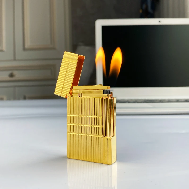 New commemorative edition single and double flame luxury lighter Ping Sound natural paint cigarette smoking butane lighter
New commemorative edition single and double flame luxury lighter Ping Sound natural paint cigarette smoking butane lighter