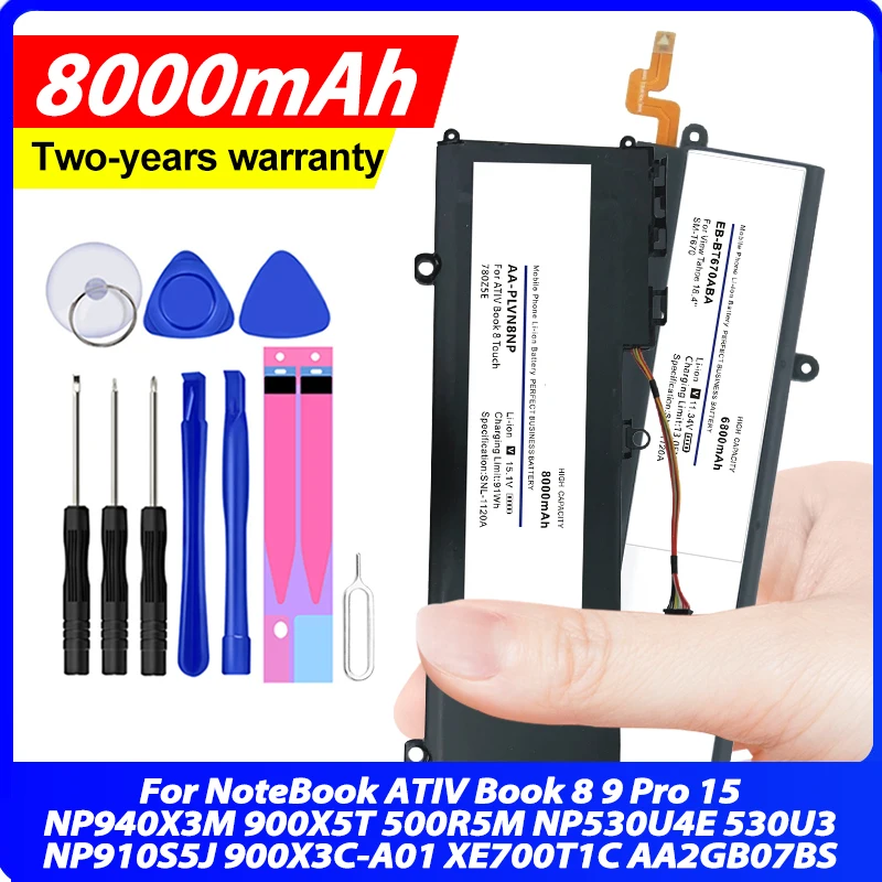Аккумулятор для ноутбука Samsung ATIV Book 8 9 Pro 15 500R5M NP530U4E 530U3 AA2GB07BS NP910S5J 900X3C-A01 XE700T1C NP940X3M 900X5T
Аккумулятор для ноутбука Samsung ATIV Book 8 9 Pro 15 500R5M NP530U4E 530U3 AA2GB07BS NP910S5J 900X3C-A01 XE700T1C NP940X3M 900X5T