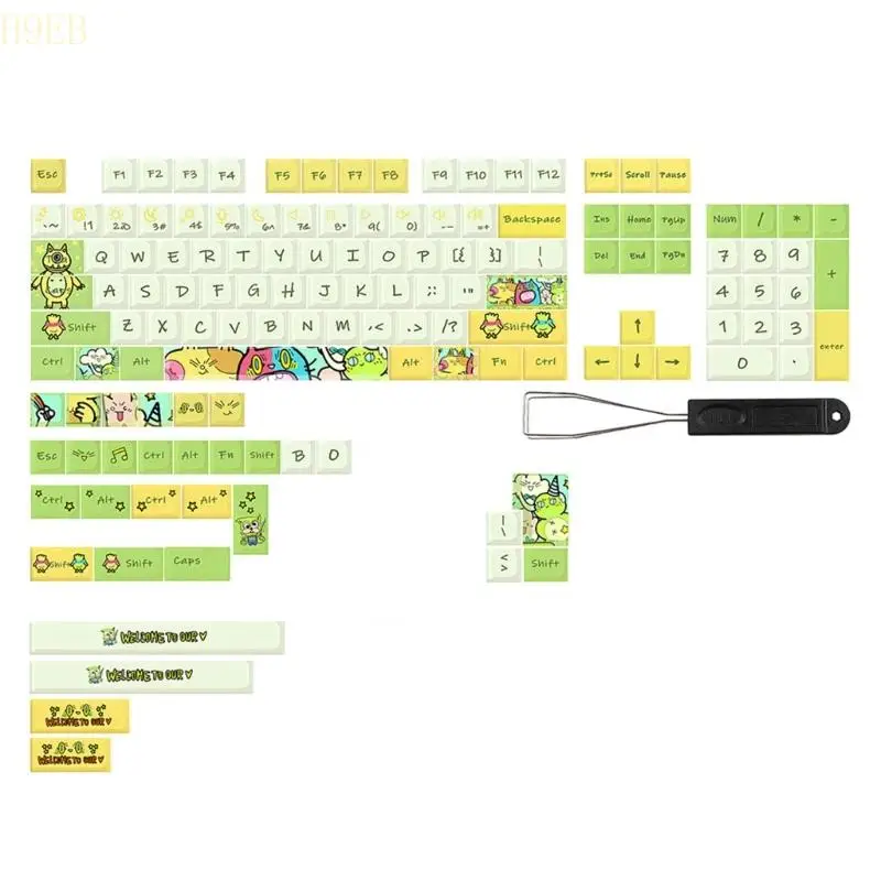 H9EB 135 Keys Cartoon Theme Theme Клюки Клюки Красик-Публимация xda PBT Клюки заменяют
H9EB 135 Keys Cartoon Theme Theme Клюки Клюки Красик-Публимация xda PBT Клюки заменяют
