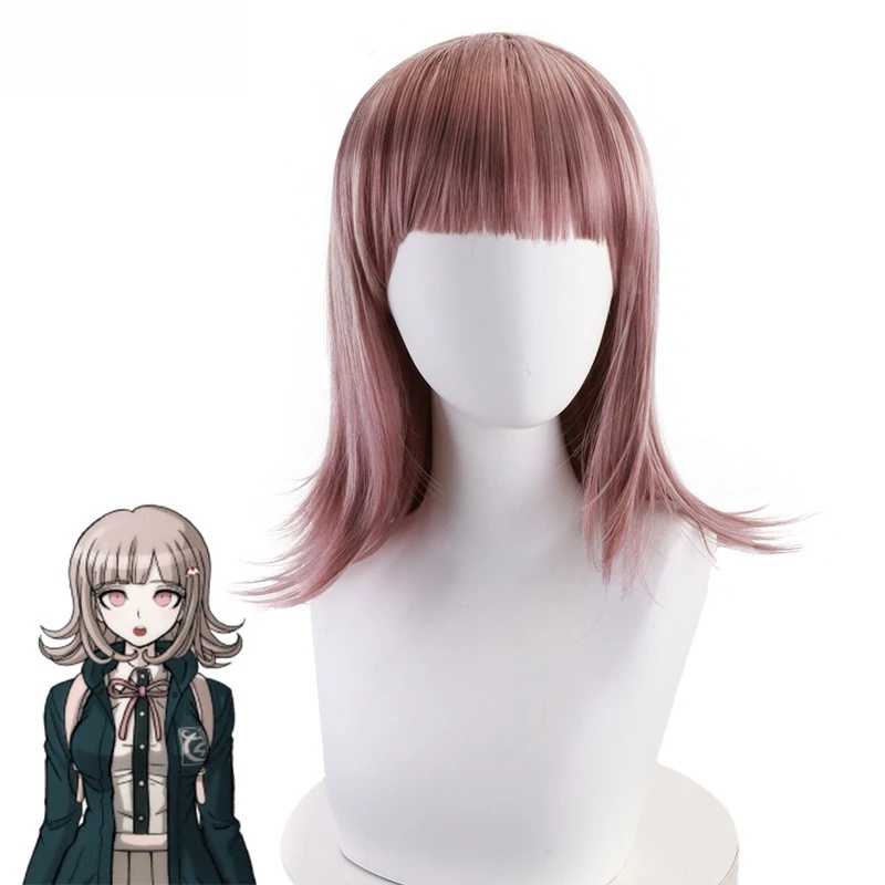 Anime Danganronpa Cosplay Wig For Chitose Kisaragi With Pink Hair In A Bob Style High-temperature Silk Cosplay Wig 502A
Anime Danganronpa Cosplay Wig For Chitose Kisaragi With Pink Hair In A Bob Style High-temperature Silk Cosplay Wig 502A