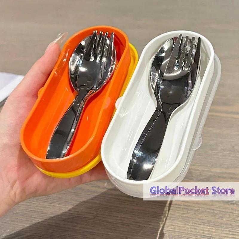 2Pc/Set Children Spoon Forks Box Kids Stainless Steel Kids Cutlery Portable Baby Feeding Utensils Baby Spoons Baby Tableware Set
2Pc/Set Children Spoon Forks Box Kids Stainless Steel Kids Cutlery Portable Baby Feeding Utensils Baby Spoons Baby Tableware Set