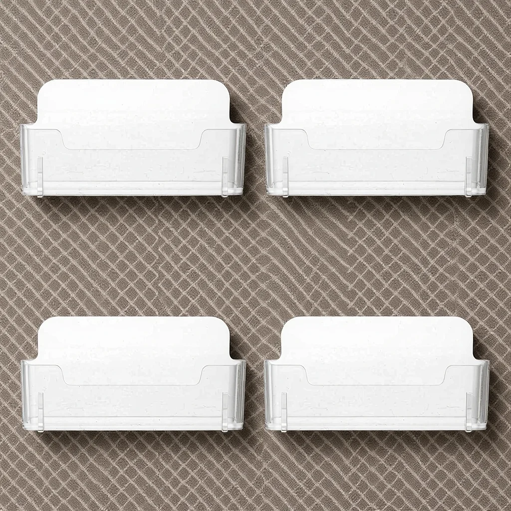 4 Pcs Business Card Organizer for Desk Display Holder Item Stand Clear Rack Transparent Desktop
4 Pcs Business Card Organizer for Desk Display Holder Item Stand Clear Rack Transparent Desktop