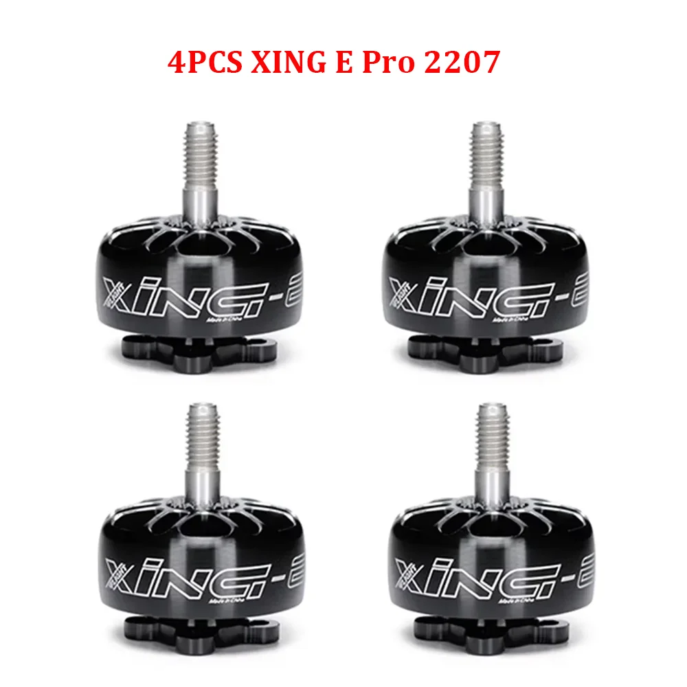 4PC iFlight XING E Pro 2207 1800KV 6S /2450KV 2750KV 4S Brushless Motor Compatible 5inch Propeller for RC FPV Racing Drone Parts
4PC iFlight XING E Pro 2207 1800KV 6S /2450KV 2750KV 4S Brushless Motor Compatible 5inch Propeller for RC FPV Racing Drone Parts