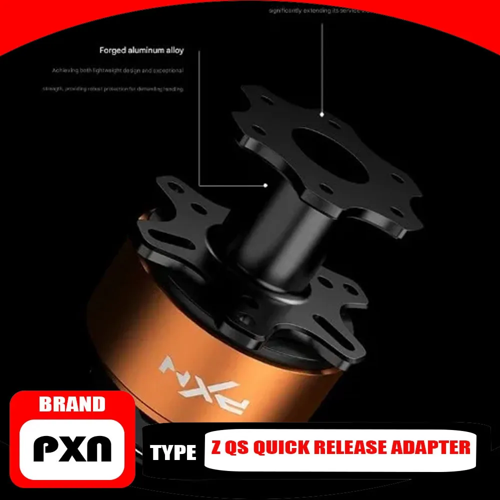 PXN Z QS Quick Release Adapter for GT ONE Game Steering Wheel Compatible with Third-party Direct Drive Base Racing Simulators
PXN Z QS Quick Release Adapter for GT ONE Game Steering Wheel Compatible with Third-party Direct Drive Base Racing Simulators