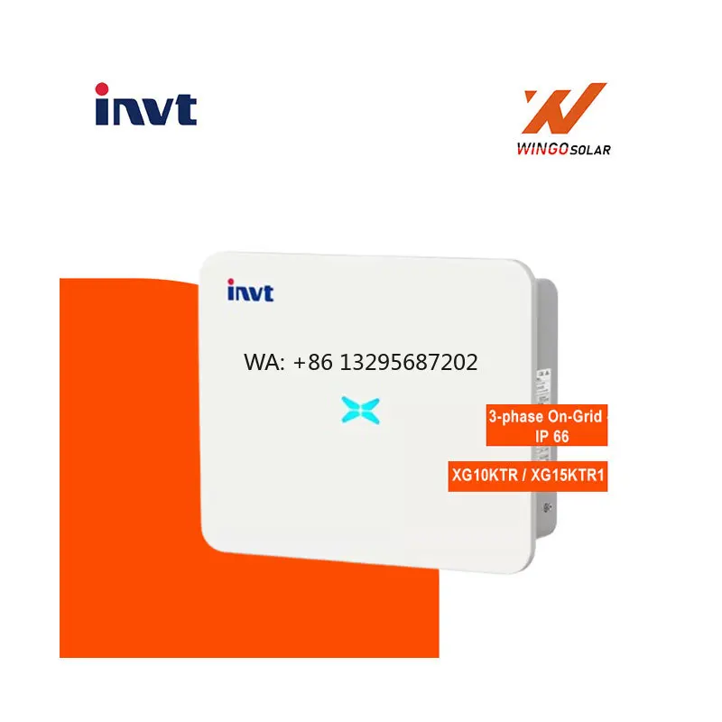 INVT On-Grid Three Phase Solar Inverter Residential 10kW 15kW XG50KTR 50kw XG Series DDP Pakistan Lahore Islamaba
INVT On-Grid Three Phase Solar Inverter Residential 10kW 15kW XG50KTR 50kw XG Series DDP Pakistan Lahore Islamaba