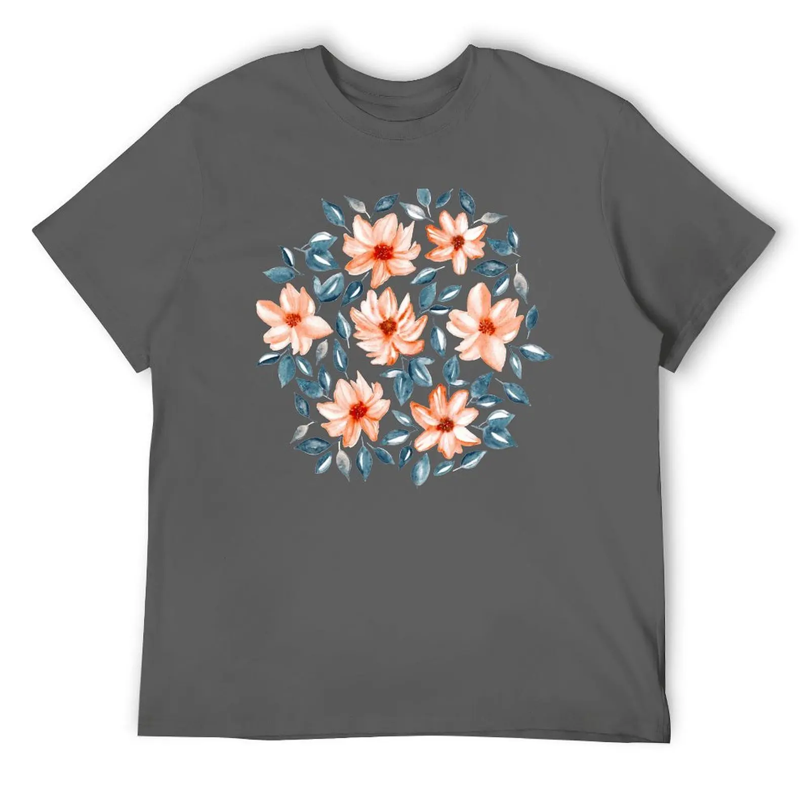 Orange & Navy Watercolor Floral T-Shirt valentines clothes cute tops heavyweights animal prinfor boys men t shirts
Orange & Navy Watercolor Floral T-Shirt valentines clothes cute tops heavyweights animal prinfor boys men t shirts