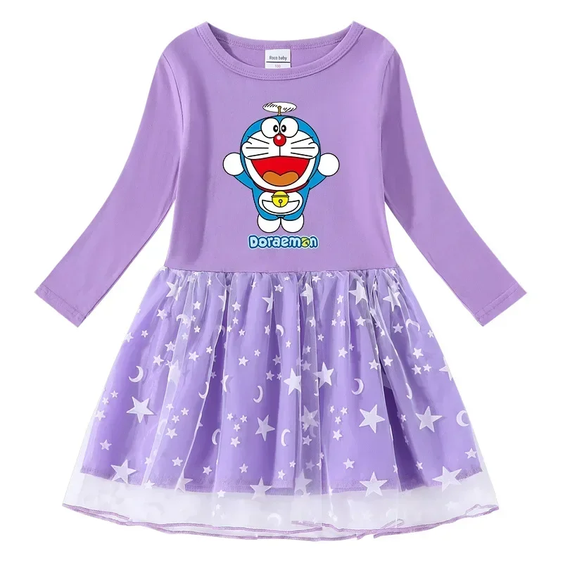Doraemon Spring and autumn Cotton Cartoon Mesh Long Sleeve Princess Short Skirt Top Spring and Autumn New Girls Dress
Doraemon Spring and autumn Cotton Cartoon Mesh Long Sleeve Princess Short Skirt Top Spring and Autumn New Girls Dress