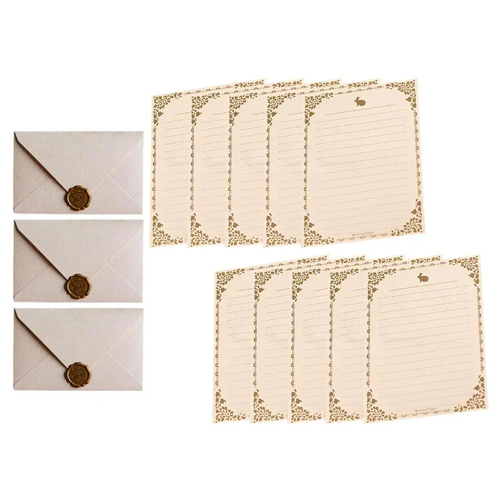 Envelope Stationery Set Retro Style Gift Card Party Letter Invitation Card Envelopes Writing Paper Supplies Wedding Supplies
Envelope Stationery Set Retro Style Gift Card Party Letter Invitation Card Envelopes Writing Paper Supplies Wedding Supplies