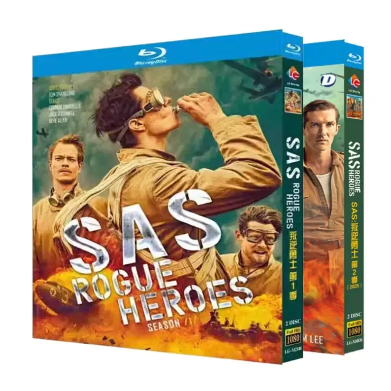 BD Blu-ray Disc SAS Rebel Warriors Seasons 1-2 plus Documentary British Drama 1080 CD Box
BD Blu-ray Disc SAS Rebel Warriors Seasons 1-2 plus Documentary British Drama 1080 CD Box