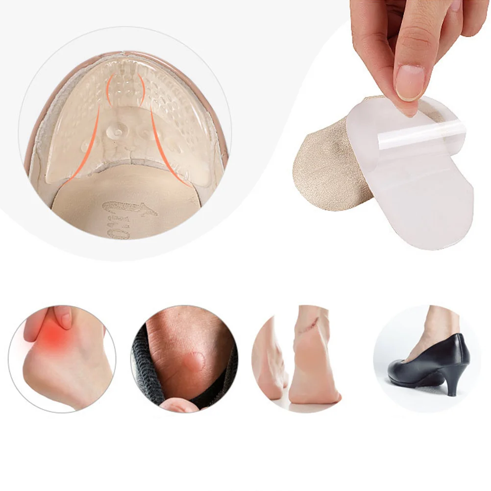 Heel Liners Anti-Slip Self-Adhesive Heel Pads For High Heels Sports Shoes Work Shoes Breathable Foot Care Tool
Heel Liners Anti-Slip Self-Adhesive Heel Pads For High Heels Sports Shoes Work Shoes Breathable Foot Care Tool