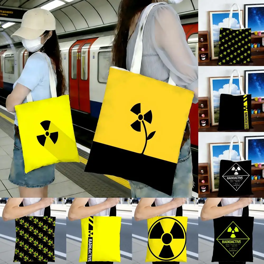 Futuristic Hazardous R-Radiation Aesthetic Storage Bags Printed Series Shoulder Bag Portable Daily Lightweight Tote Bag
Futuristic Hazardous R-Radiation Aesthetic Storage Bags Printed Series Shoulder Bag Portable Daily Lightweight Tote Bag
