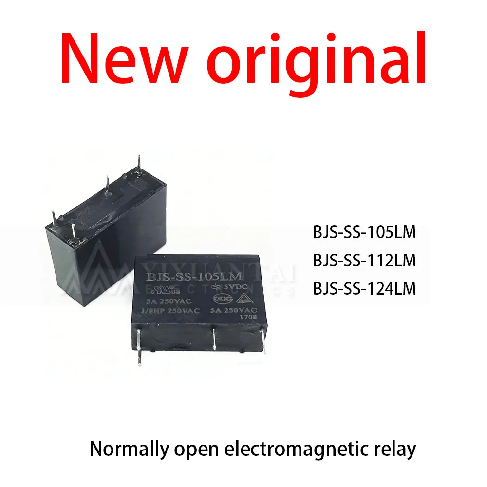 10 Pcs/Lot New original BJS-SS-105LM BJS-SS-112LM BJS-SS-124LM Normally open electromagnetic relay
10 Pcs/Lot New original BJS-SS-105LM BJS-SS-112LM BJS-SS-124LM Normally open electromagnetic relay