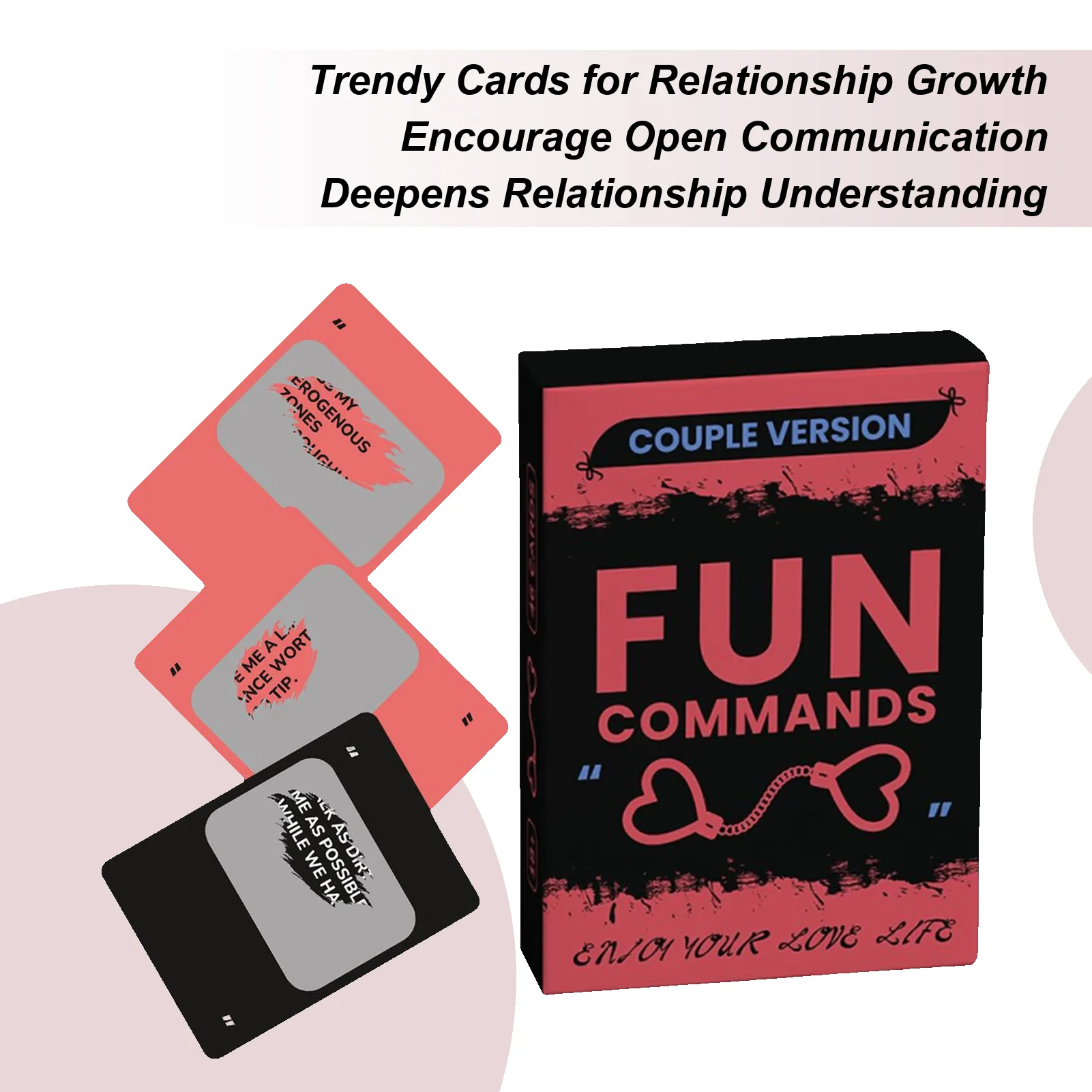 Вопросы для пар, 46 шт., карты для пар, карточная игра, портативный настольный набор игрушек для спальни, свиданий, вечеринки, дня рождения, свадьбы
Вопросы для пар, 46 шт., карты для пар, карточная игра, портативный настольный набор игрушек для спальни, свиданий, вечеринки, дня рождения, свадьбы