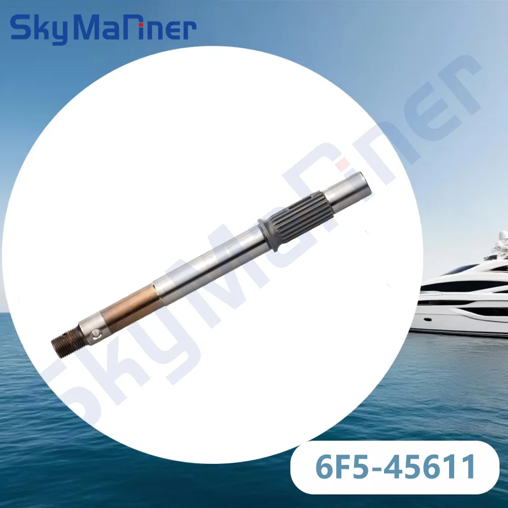 New Propeller Shaft 6F5-45611 For Yamaha 2 Stroke 40 HP MU-1 Replacement Parts For Outboard Engine 6F6-45611-00 Boat Motor
New Propeller Shaft 6F5-45611 For Yamaha 2 Stroke 40 HP MU-1 Replacement Parts For Outboard Engine 6F6-45611-00 Boat Motor