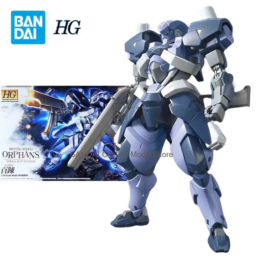 Original Bandai Gundam Model Kit HG IBO 1/144 HYAKUREN Anime Action Figures Toys for Boys Birthday Gifts
Original Bandai Gundam Model Kit HG IBO 1/144 HYAKUREN Anime Action Figures Toys for Boys Birthday Gifts