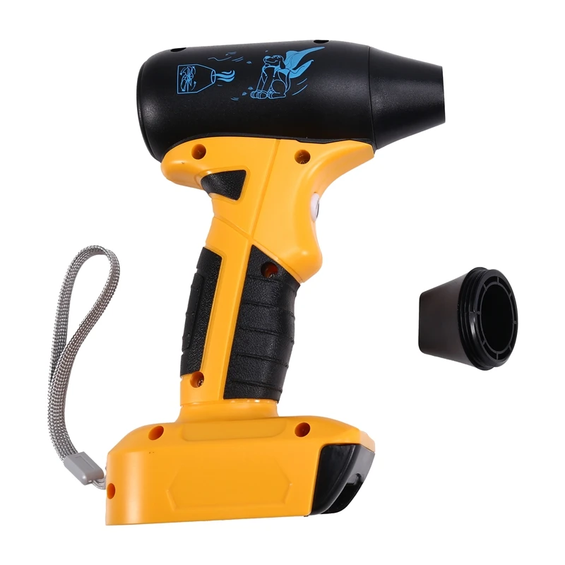 Cordless Leaf Blower Electric Jobsite Air Blower For Dewalt 18V 20Vbattery Brushless Handheld Portable Violent Turbo Fan
Cordless Leaf Blower Electric Jobsite Air Blower For Dewalt 18V 20Vbattery Brushless Handheld Portable Violent Turbo Fan