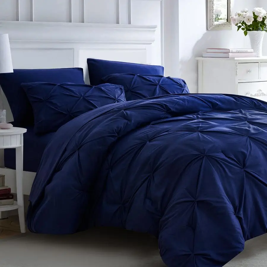 7pc Bed Comforter Set Queen Size, 7 Piece Dark Blue Bedding Sets with Comforters and Sheets, Royal Blue Soft and Fluffy Bed in a
7pc Bed Comforter Set Queen Size, 7 Piece Dark Blue Bedding Sets with Comforters and Sheets, Royal Blue Soft and Fluffy Bed in a