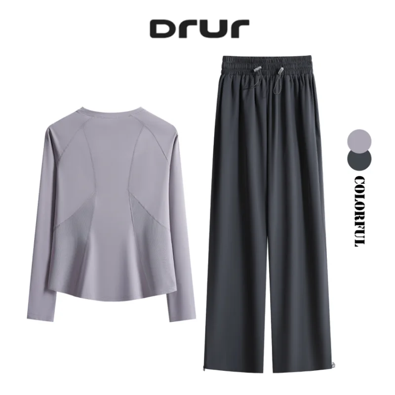 DRUR Women's Tracksuit For Running Yoga With 2 Piece Loose Sweatshirts and High Waist Pants Outfits Sweat Sets Gym Clothes 2026
DRUR Women's Tracksuit For Running Yoga With 2 Piece Loose Sweatshirts and High Waist Pants Outfits Sweat Sets Gym Clothes 2026